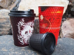 PAPIEROVÉ TERMO KELÍMKY S VIEČKOM STAR CUPS