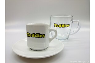 Reklamní šálky a sklenice Teddies