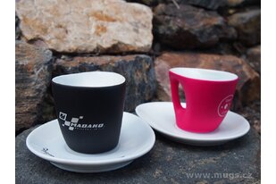 Porcelánové designové šálky SHELL