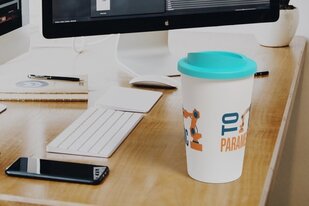 Plastové cestovní hrnky To Go Latte