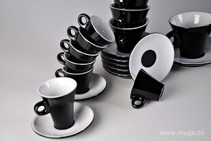 Italský kávový porcelán CLUB HOUSE