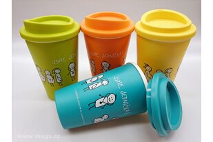 Plastové cestovní hrnky To Go Latte