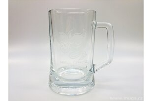 Pivní sklenice s logem