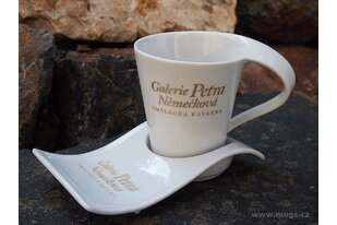 Porcelánové designové šálky PROMINENT