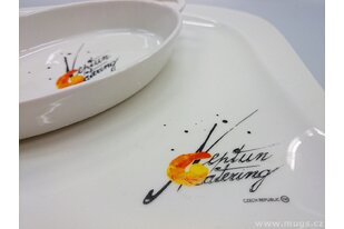 potisk porcelánu pro catering Vege