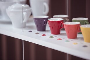 Barevný porcelán Gardenia