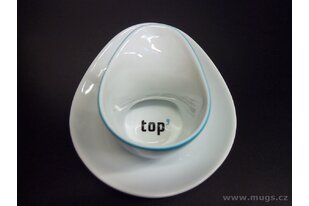 Porcelánové šálky SHELL