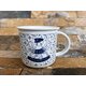 Porcelánový hrnček imitácia plecháčikov 270ML