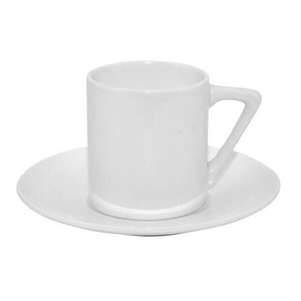 Porzellantasse und Untertasse SU160 110 ml