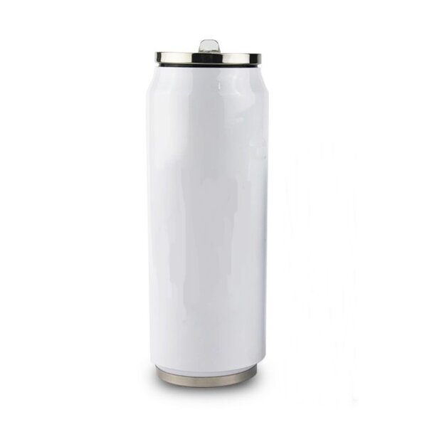Sublimation thermos with a straw 500 ml