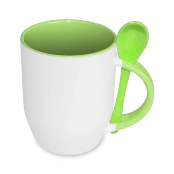 Keramikbecher 330 ml hellgrün
