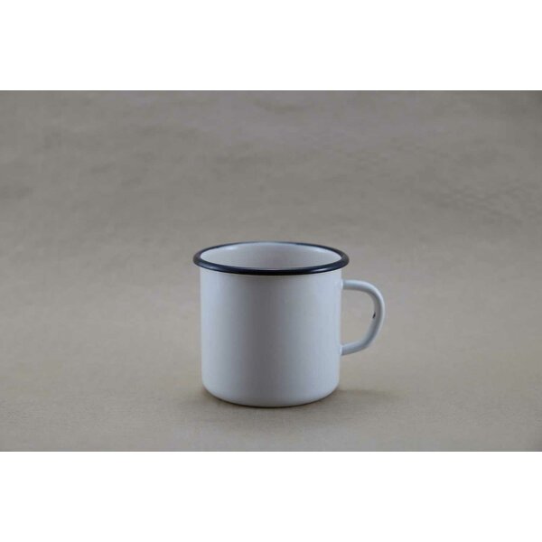 Pearly enamel mug 400 ml