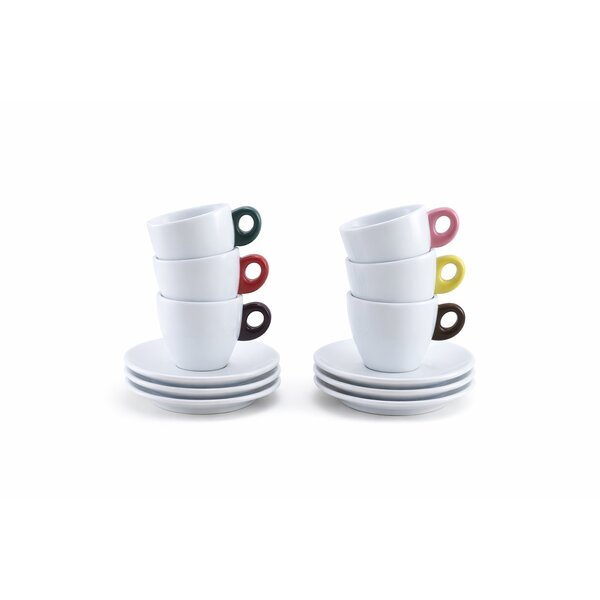 GIACINTO COLORE Cappuccino - SET 6 ks 195 ml