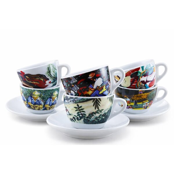 ROSA COLLEZIONE ORIGINI Cappuccino - SET 6 Stck 160 ml