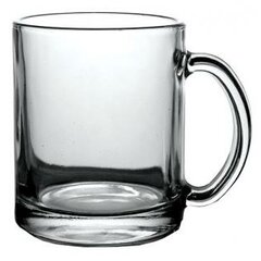 Reklamný sklenený hrnček číry 300 ml