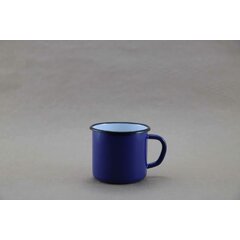 Blaue Emaille Tasse 250 ml
