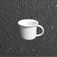 Porcelánový hrnček T20218 120 ml IMITÁCIA PLECHÁČIKOV