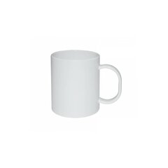 Hrnek plastový 330 ml WHITE na sublimaci