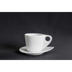 Cup with saucer LEAF L 210 ml