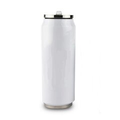 Sublimation thermos with a straw 500 ml