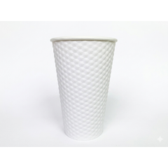 Kelímek na kávu STARCUP WHITE 400 ml (25 ks/bal - 500 ks/karton)