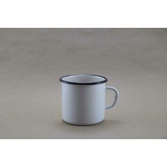 Pearly enamel mug 400 ml