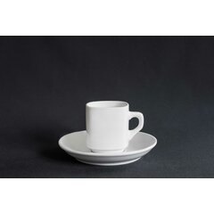 Cup with saucer CUBE M 140 ml