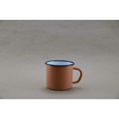 Apricot enamel mug 250 ml