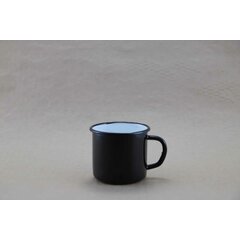 Čierny plechový hrnček 250 ml